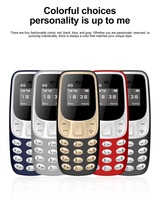 Teléfono Móvil Super Mini BM10 4G LTE Doble SIM en Espera, Marcación Rápida, Grabación de Llamadas, Lista Negra, Reproductor MP3, Celular Pequeño de Respaldo