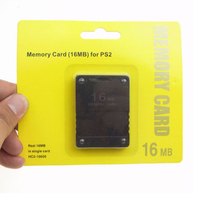 Carte mémoire SD 8M/16M/32M/64M/128M/256M pour manette PS2, carte d'extension pour sauvegarder les données de jeu, module de stockage pour console PS2