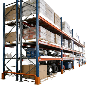 Scaffalatura per Magazzino, Scaffali per Carichi Pesanti, Sistema di Stoccaggio con Scaffali per Pallet - Product Image 1