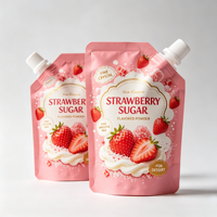 Sachet Doypack portable personnalisé avec bec verseur pour emballage de liquides et jus, disponible en 30ml, 50ml, 100ml, 200ml, 300ml, 500ml, 780ml, 1L, 2L