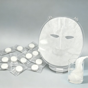 Masque en tissu compressé Y364 en gros, substrat cellulosique non tissé pour masque facial DIY Soin De La Peau, fabrication OEM Chine - Product Image 1