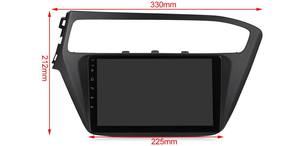 Reproductor Multimedia para Auto con Android Auto, Carplay y Mirror Link, para <span class=keywords><strong>Hyundai</strong></span> <span class=keywords><strong>I20</strong></span> 2018 2019, con Navegación GPS y Conectividad WiFi - Product Image 5