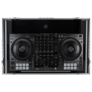 Flight case pour <span class=keywords><strong>Pioneer</strong></span> DDJ-1000SRT avec espace rack 1U et plateforme coulissante - Product Image 2