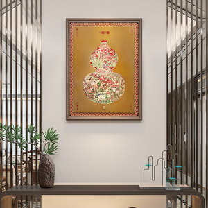 Decorazione in Ottone a Forma di Zucca Orientale Design Vintage per Soggiorno, Ingresso e Camera da Letto Arte Murale Personalizzabile e Regalo Aziendale - Product Image 3