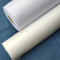 Tissu d'interlining non tissé en polyester, tissu d'interlining thermocollant pour vêtements