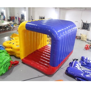 ที่กำหนดเองทีมอาคารมนุษย์เดินภายใน Land Rolling Cube Inflatable พลิกเกม - Product Image 5