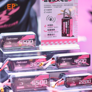 แบตเตอรี่ BUNNY 6S 150C สำหรับโดรน 3.7v 1400mah ลิเธียมโพลิเมอร์ 3.7V สำหรับโดรนแข่ง FPC รุ่น 4570140 200C  รองรับการคายประจุแบบ High C-rate  ลดการสูญเสียพลังงาน - Product Image 4
