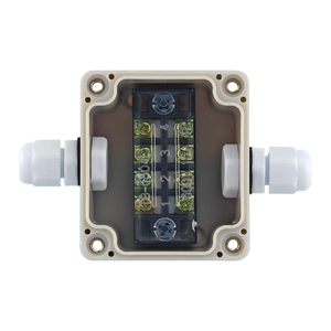 63x58x45mm <b>Waterproof</b> Junction <b>Box</b> One-in-one-out 15A Terminal Block PG7 Cable Gland Enclosure Terminal <b>box</b> - Product Image 1