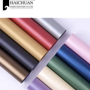 Màu Sắc Tùy Chỉnh Sáng Bề Mặt 120Gsm 250 Gam Trắng Đôi Bên Shiny A4 Cao Cấp Cardstock Pearlescent Giấy Lớn Tờ Cho Bán Buôn - Product Image 1