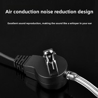 Écouteurs intra-auriculaires filaires Type-C à canal aérien, à suppression de bruit, non étanches, pour téléphone portable