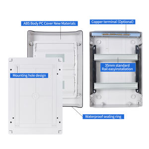 Aisha — boîte de jonction électronique étanche IP65, boîte de Distribution, 24 voies, étui de jonction électronique pour <span class=keywords><strong>disjoncteur</strong></span> - Product Image 2