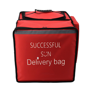 Nouveau sac à dos de grande capacité BSCI thermique pour la livraison de pizzas grand sac à dos extensible personnalisé pour motos sacs isolés pour la livraison de nourriture - Product Image 1