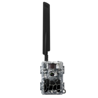 Caméra de chasse sans fil 4G LTE 32MP HD 4K avec vision nocturne, piège photo, contrôle par application, carte SIM, cellulaire, CMOS