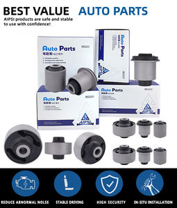 Pièces <span class=keywords><strong>de</strong></span> bagues <span class=keywords><strong>de</strong></span> bras <span class=keywords><strong>de</strong></span> suspension automatique AIPSI Douille en caoutchouc pour Toyota Honda Nissan Subaru Hyundai Mitsubishi Kia - Product Image 2