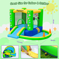 Château gonflable géant FBSPORT, aire de jeux intérieure pour enfants, aire de jeux intérieure pour la maison, aire de jeux souple pour enfants, petite aire de jeux intérieure à domicile