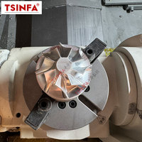 Centre d'usinage CNC VMC640 Mini fraiseuse CNC Table rotative verticale 5 axes 200mm système GSK broche Taiwan 12T chapeau ATC