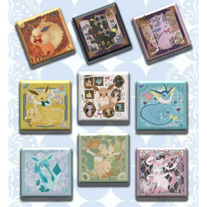 Aimants de réfrigérateur carrés en céramique Pokémon, vente en gros, magnétiques, bon marché, boîte mystère unique, fan art, pack de boosters scellé - Product Image 4