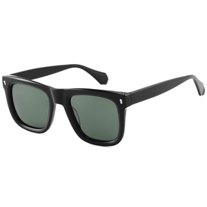 Full Rim Rectangle Sunglasses Black Frame UV400 Protection Unisex Adult Style - Product Image 6