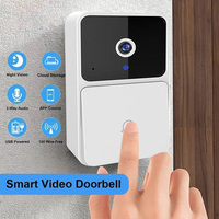 Vente en gros Mini interphones avec caméra vidéo à vision nocturne Fonction d'appel vidéo à distance et interrupteur de sonnette