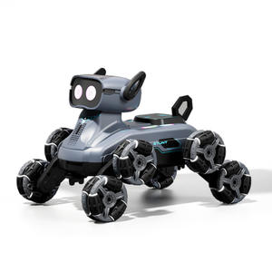 Coche de Acrobacias de Ocho Ruedas para Jóvenes, con Luces, Música, Robot Perro Inteligente, Juguete Eléctrico HD5100 para Uso en Interiores, con <span class=keywords><strong>Control</strong></span> Remoto - Product Image 1