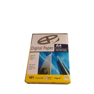 กระดาษก๊อปปี้คุณภาพสูงกระดาษเคลือบด้าน80gsm 70gsm A4ขาวม้วน A4ตัน70ก. ราคาขายส่ง A4ขนาด70ก.
