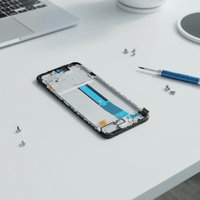 Vente en gros OEM de téléphone portable LCD pour Xiaomi Poco M4 Pro Oled avec cadre, assemblage d'écran tactile LCD, réparation de remplacement