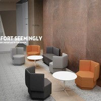 Pouf Hexagonal Créatif Personnalisé – Mobilier Moderne et Minimaliste pour Bureau, Réception, Salle d'Attente, Salon et Sièges de Loisirs