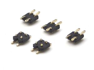 ขั้วต่อส่วนหัวของหมุดพิน2.54มม. แถวคู่ SQ0.64mm H1.0mm SMT 2*2P - Product Image 6