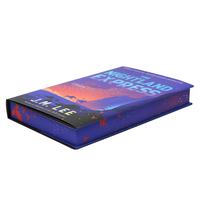 Servicios de impresión de libros de tapa dura de China, autopublicación, impresión de libros de novela romántica personalizada con bordes rociados