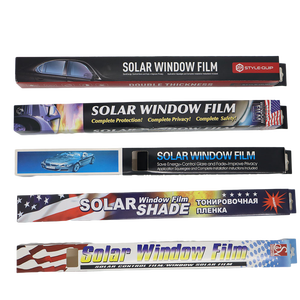 Película de Vinilo para Ventanas Negra Ligera 35% VLT de 1 Capa, Rollo de 50 cm * 3 m, Control Solar, Aislamiento Térmico, Bloqueo UV, Resistente a Arañazos - Product Image 6