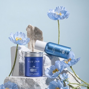 Eco-friendly Aluminum Cosmetic Packaging Set Recyclable Facial Care Bottle and Jar for Luxury Beauty Brand - Product Image 3