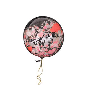 Te Amo Saint Valentin 20 pouces Imprimer Bobo Ballons Décorations De Fête Mignonnes pour Confession Arrangement Ballons - Product Image 5