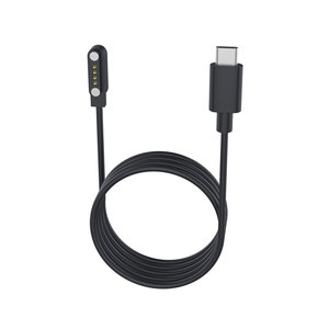 Magnetic Charging Cable Type C 60cm For Bone Conduction Headphones Waterproof Quick Dry Black - Product Image 1