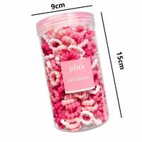 Daou Thin Stock 200 pièces/boîte, Élastiques à cheveux pour bébé très élastiques et tendance, Accessoires capillaires en gros pour enfants, Autres accessoires capillaires