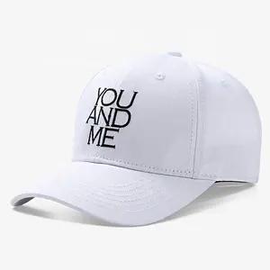 Urban Fashion OEM Wholesale Simple Design 100% Cotton Hockey Baseball Football Teams Baseball Cap Hat For Outdoor