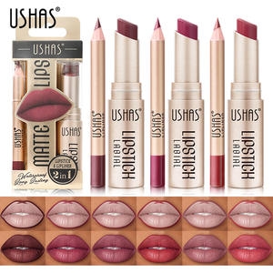 <span class=keywords><strong>Crayon</strong></span> à <span class=keywords><strong>lèvres</strong></span> avec tasse antiadhésive Ensemble de rouge à <span class=keywords><strong>lèvres</strong></span> mat imperméable à l'eau de longue durée - Product Image 3