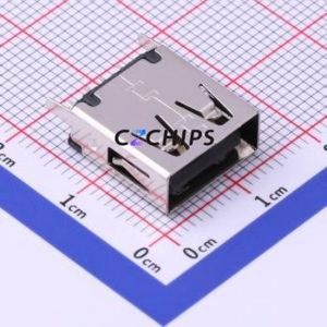 916-262A1023Y10200 <b>USB</b> Connector Through hole Component (THT) Connector Type-<b>A</b> <b>USB</b> <b>2.0</b> Female Through Hole - Product Image 1