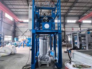 EPS cá trái cây hộp lạnh Mũ bảo hiểm Máy làm EPS icf Khối Máy ép - Product Image 4