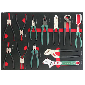 Hyper khó khăn 333pcs DIY đa chức năng công cụ thiết lập răng cưa thép hàm mềm Grip nhựa xử lý các loại công việc công cụ uốn tóc bồng OEM - Product Image 1