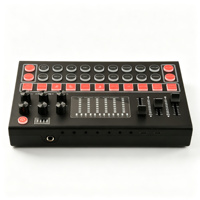 Carte son M9 Live, interface audio 4.1, double entrée micro, affichage LED, suppression du bruit, surveillance sans latence, sans fil pour téléphone et PC