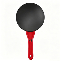Crêpière Électrique 600W 20cm Antiadhésive en Plastique, Machine à Crêpes avec Corps Froid au Toucher, Protection Contre la Surchauffe et Interrupteur d'Alimentation, Usage Domestique