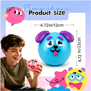 <b>Squishy</b> Funny Curiosities Dog Face Swap <b>Squishy</b> Toy, Soft Moldable Cute Slow Rise Squeeze Toy, Relaxing Sensory Gift - Product Image 3