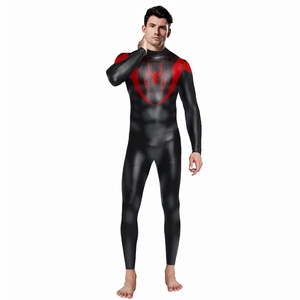 Costume Cosplay da Supereroe per Feste di Halloween Spider-Man Tuta Intera in Poliestere con Stampa Digitale Body da Uomo per TV e Film - Product Image 3