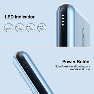 22.5W Mini Slim Wireless Magnetic LED Display Quick Charger 10000Mah Power Bank Emergency <b>Mobile</b> Type-C Portable Outdoor - Product Image 3