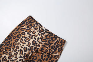 Neuheiten 2026 Frühling Heiße Sexy Damenkleidung Leoparden-Print 2-Teiliges Hosen-Set - Product Image 6