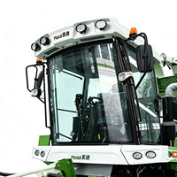 Moissonneuse-batteuse à maïs autopropulsée 9QS-3600 de 400 CV à couple élevé avec 20 lames pour fourrage vert