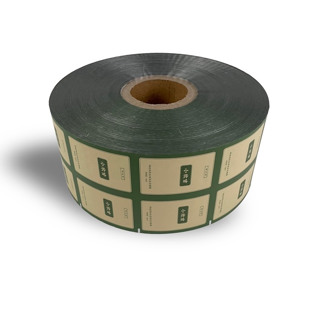 OEM Custom Print Metallized Flexible Barrier Film Food Grade Packaging Film for Sugar and Machine Use