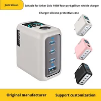 Chargeur Anker Zolo 140W avec étui de protection en silicone anti-chute et anti-transpiration, modèle JC00184, emballage en sac nacré
