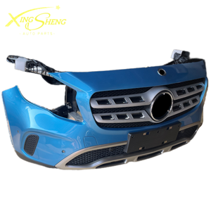 Pare-chocs avant d'origine <span class=keywords><strong>Mercedes</strong></span> GLA156 d'occasion avec calandre, capot moteur, garde-boue et autres pièces, fixation par boulons, garantie de 6 mois - Product Image 2