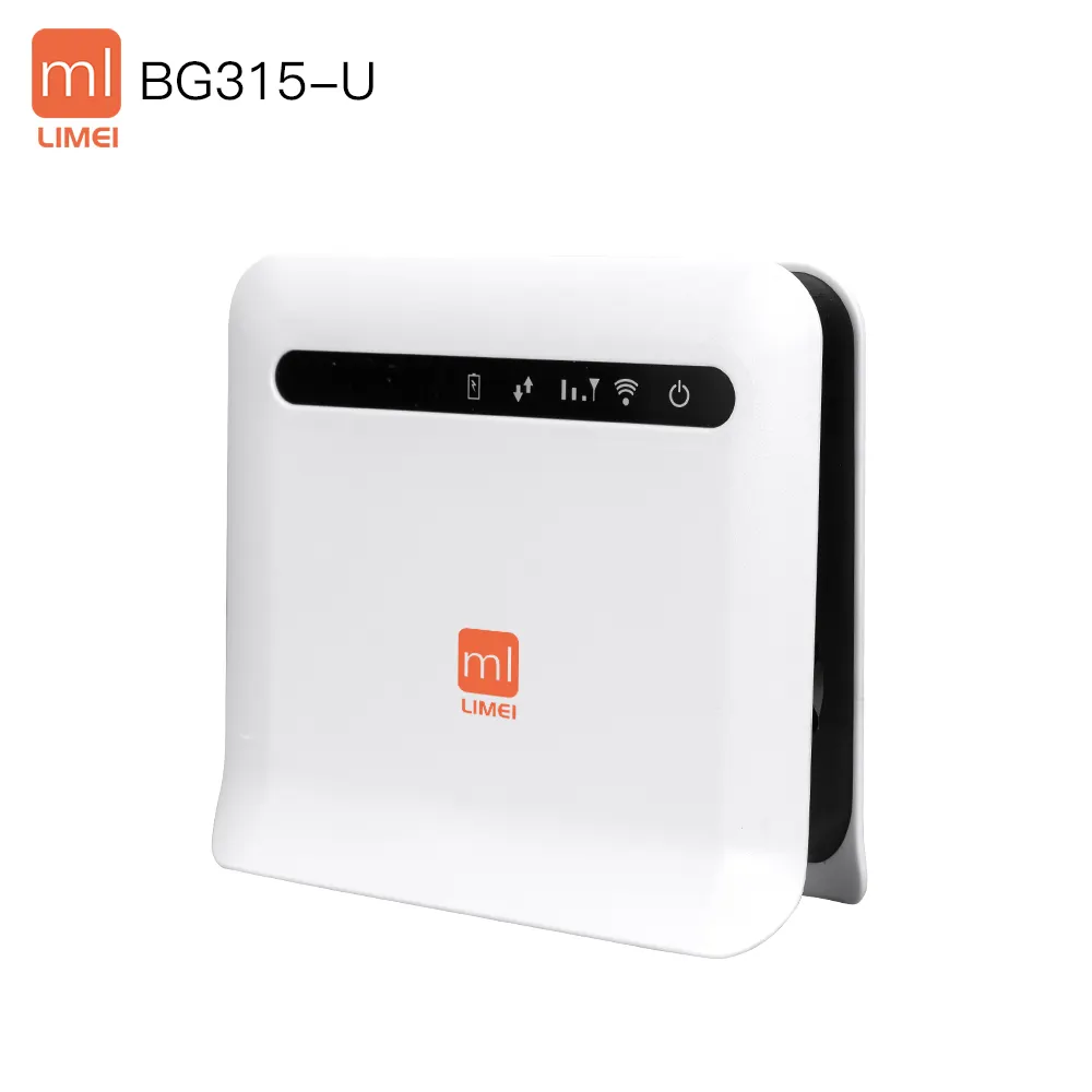 LiMei 300mbps Vertical Portable Usb Wifi Modem Industrial Router Sim Card Wireless 4g Lte Cpe Router With Battery